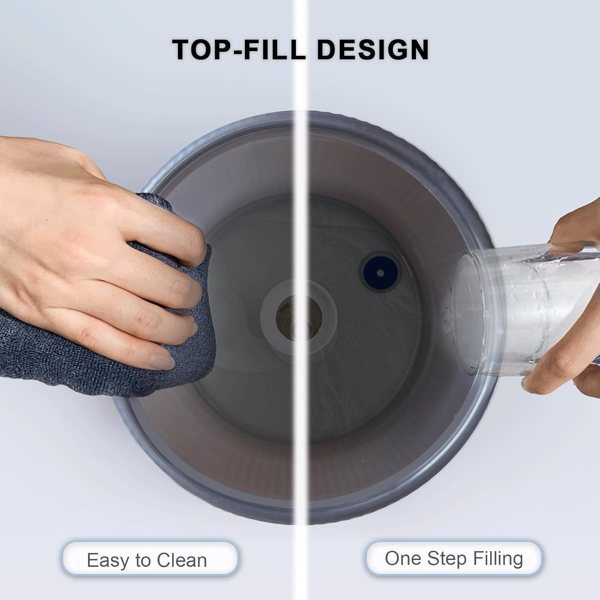 Ultrasonic Cold Mist Humidifier To Essential Oils
