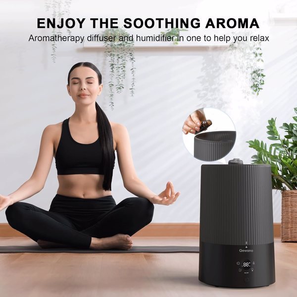 Ultrasonic Cold Mist Humidifier To Essential Oils