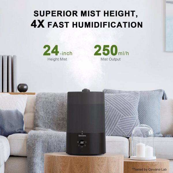 Ultrasonic Cold Mist Humidifier To Essential Oils